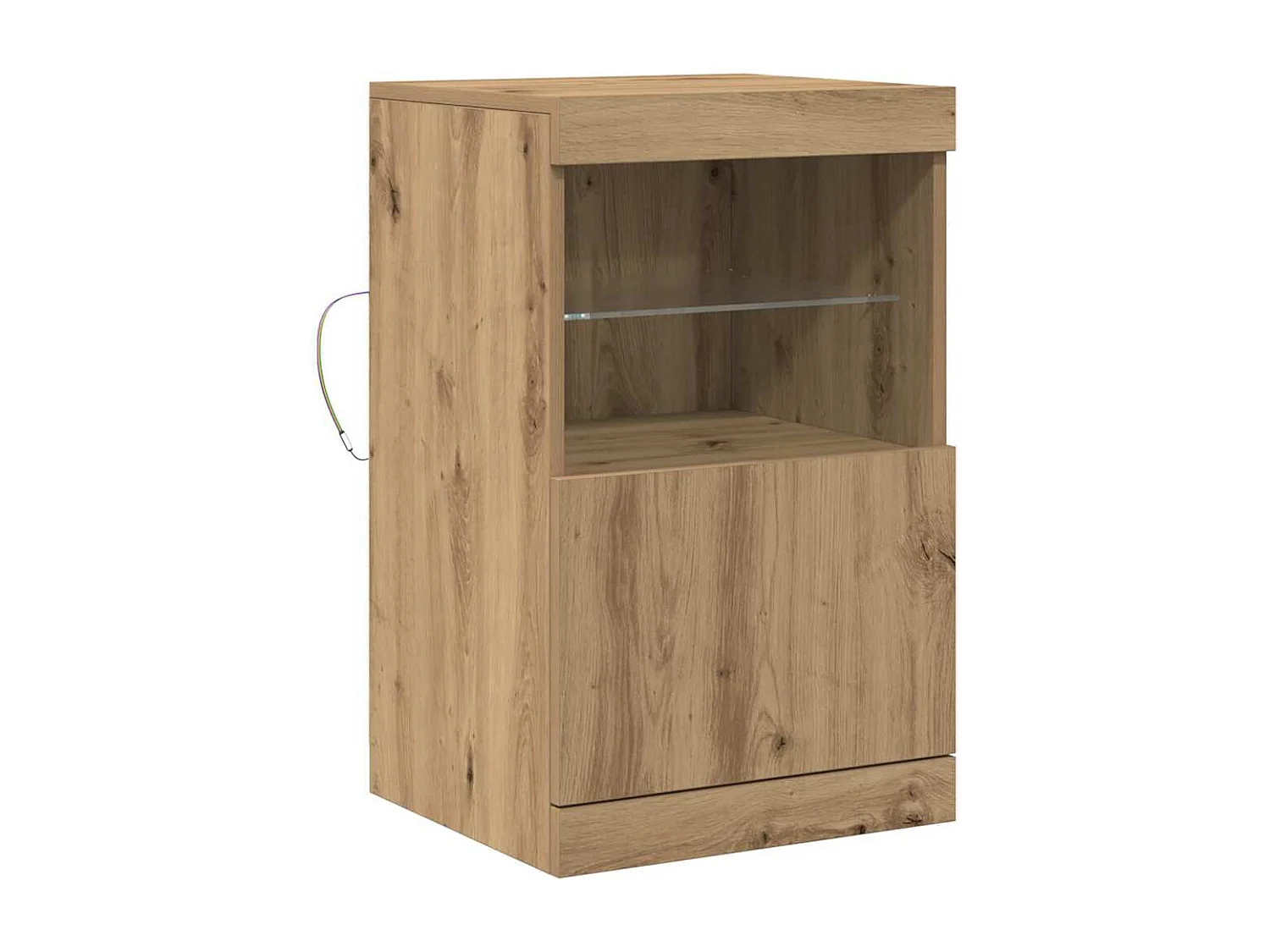 Buffet chêne artisanal 41 x 37 x 67 cm Bois d'ingénierie