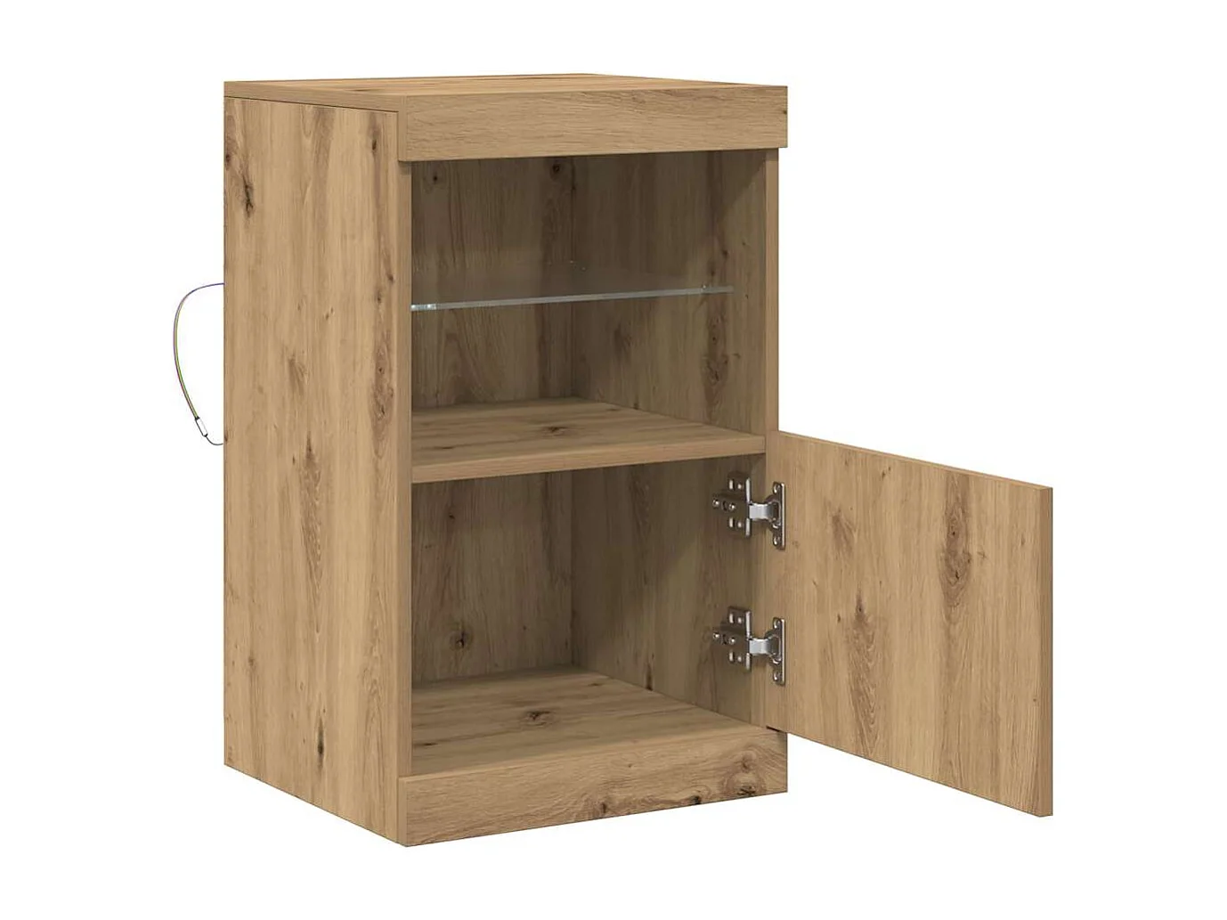 Buffet chêne artisanal 41 x 37 x 67 cm Bois d'ingénierie