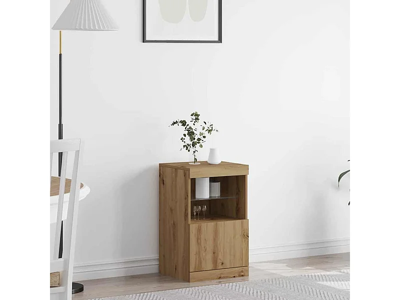 Buffet chêne artisanal 41 x 37 x 67 cm Bois d'ingénierie