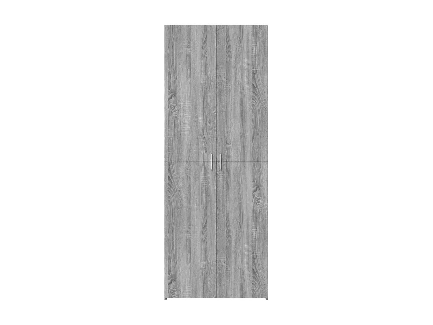 Buffet haut sonoma gris 70x42,5x185 cm bois d'ingénierie