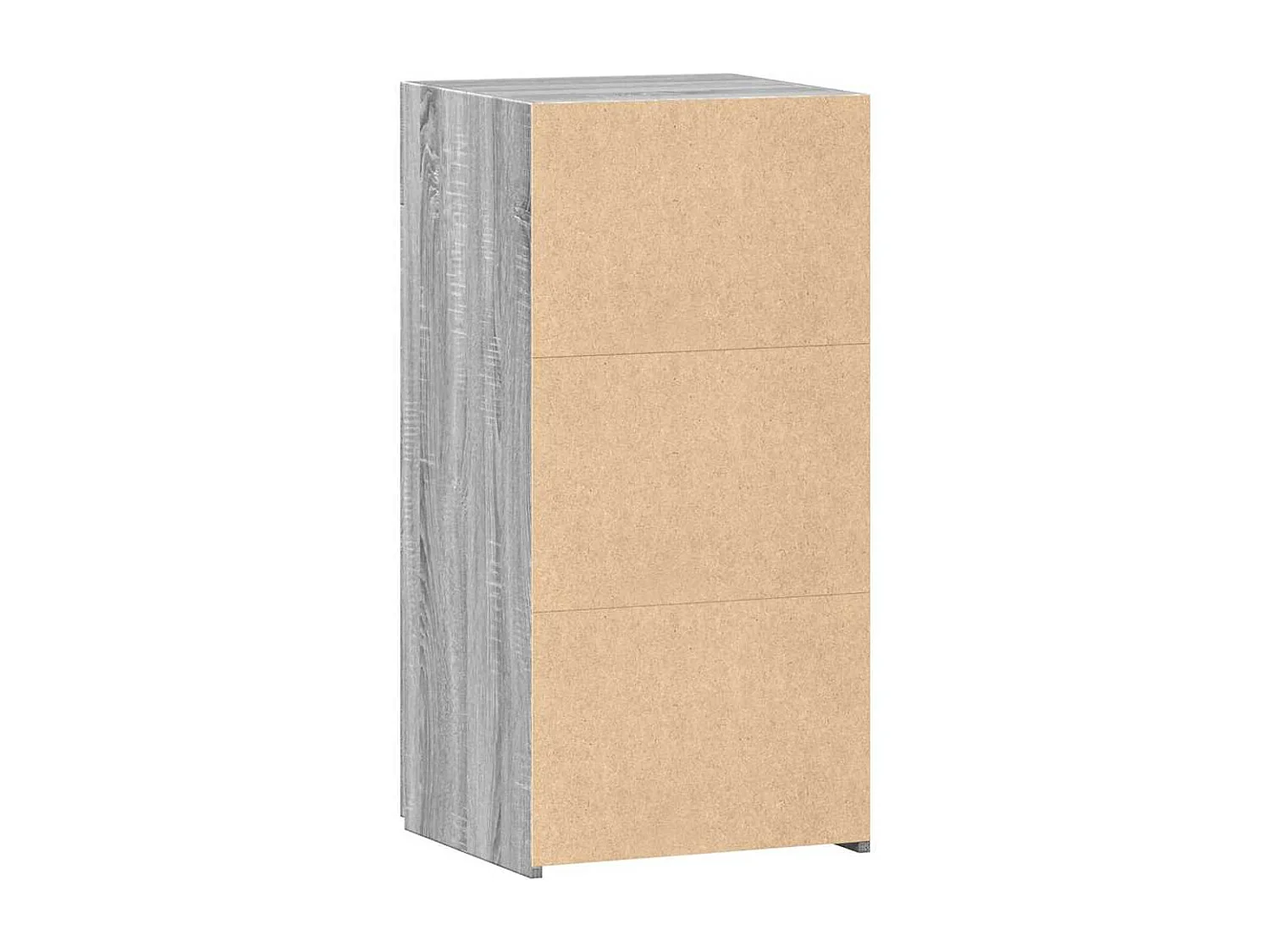 Aparador madera de ingeniería gris Sonoma 45x42,5x93 cm