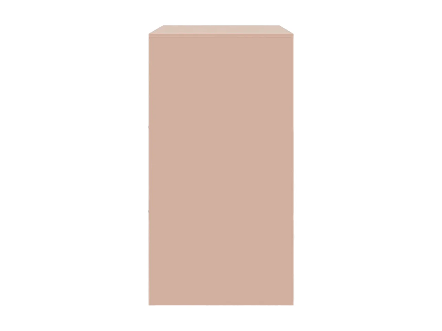 Buffet rose 67x39x73 cm acier