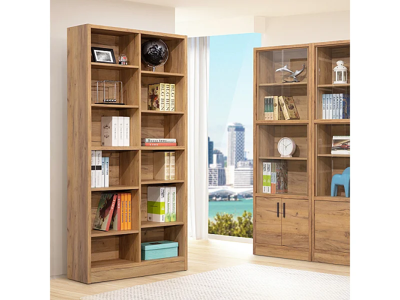 Bibliothèque 12 niches Orda