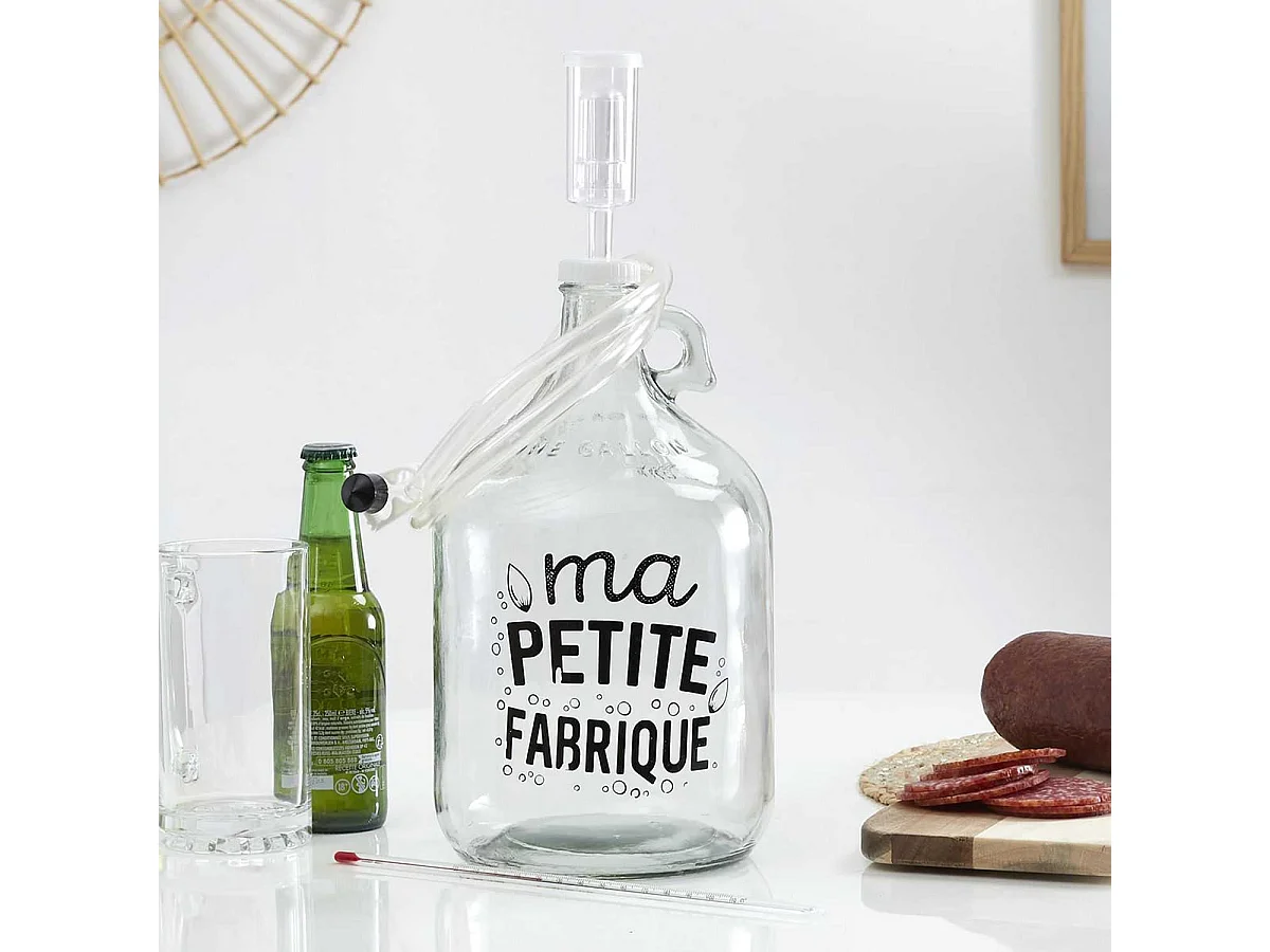 Kit Fabrique Bière Maison 3,7L en Verre - JEANNE