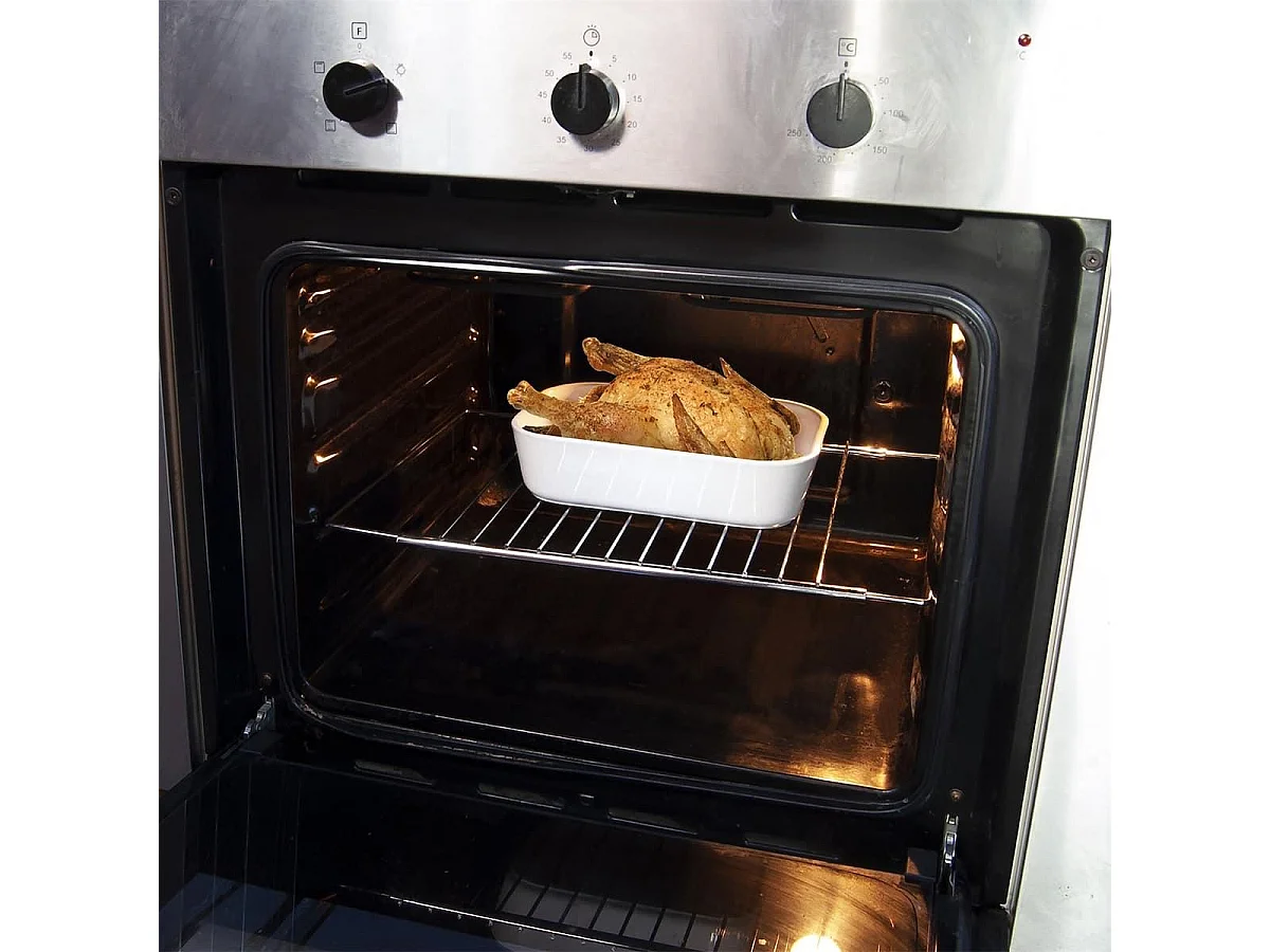 Grille de four extensible en métal de 34,5 à 60 cm