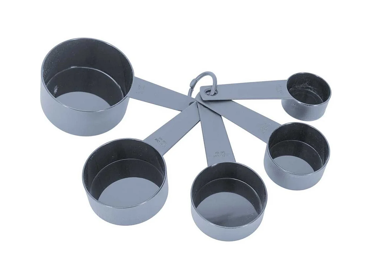 Ensemble de 5 grandes cuillères à mesure