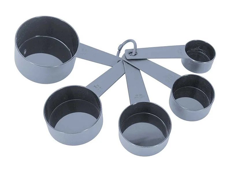 Ensemble de 5 grandes cuillères à mesure