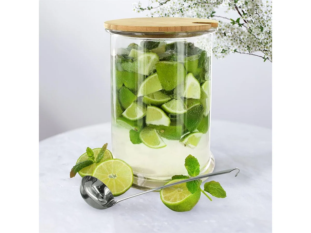 Bocal à Boisson 5L en Verre avec Louche - RYAN