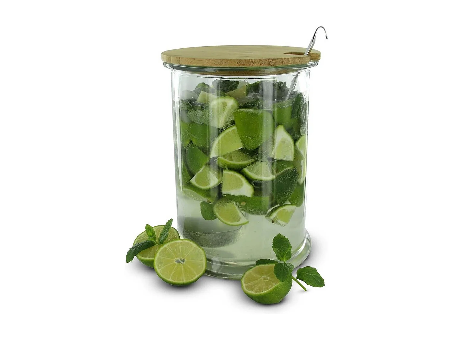 Bocal à Boisson 5L en Verre avec Louche - RYAN