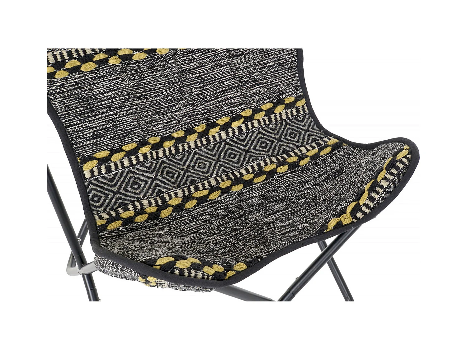 Chaise papillon en coton design et confortable