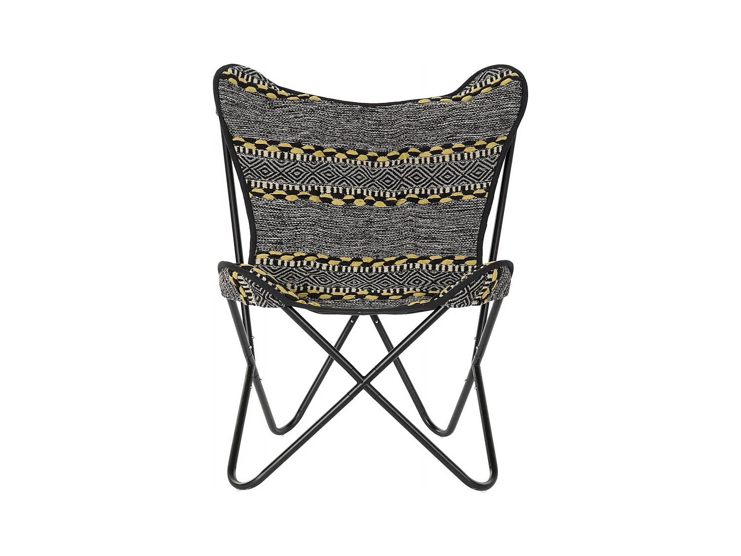 Chaise papillon en coton design et confortable