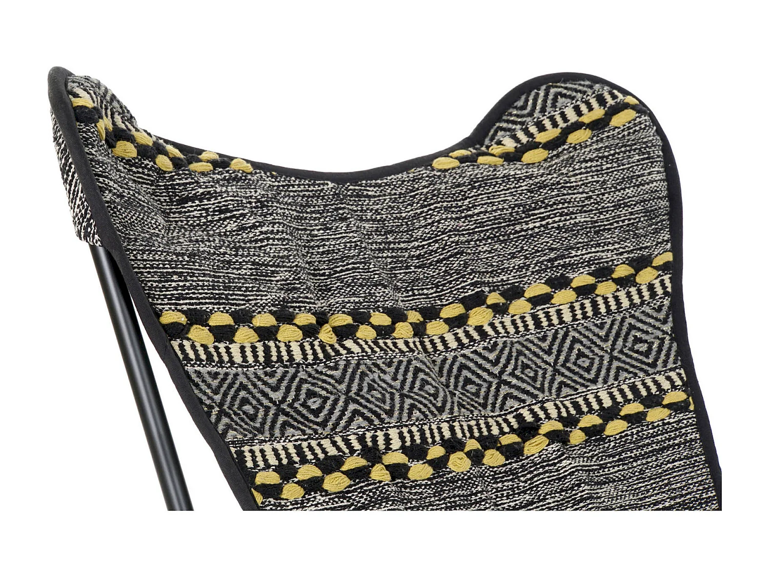 Chaise papillon en coton design et confortable