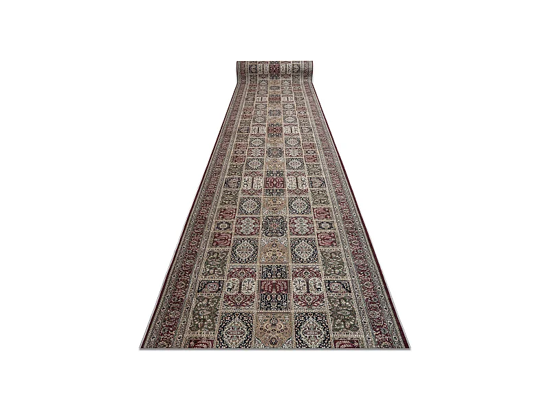 TAPIS DE COULOIR antidérapant LOTUS CASSETTES 39980 Oriental beige /  80x620 cm