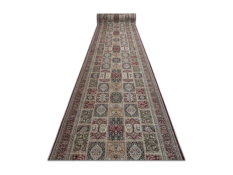 TAPIS DE COULOIR antidérapant LOTUS CASSETTES 39980 Oriental beige /  100x230 cm
