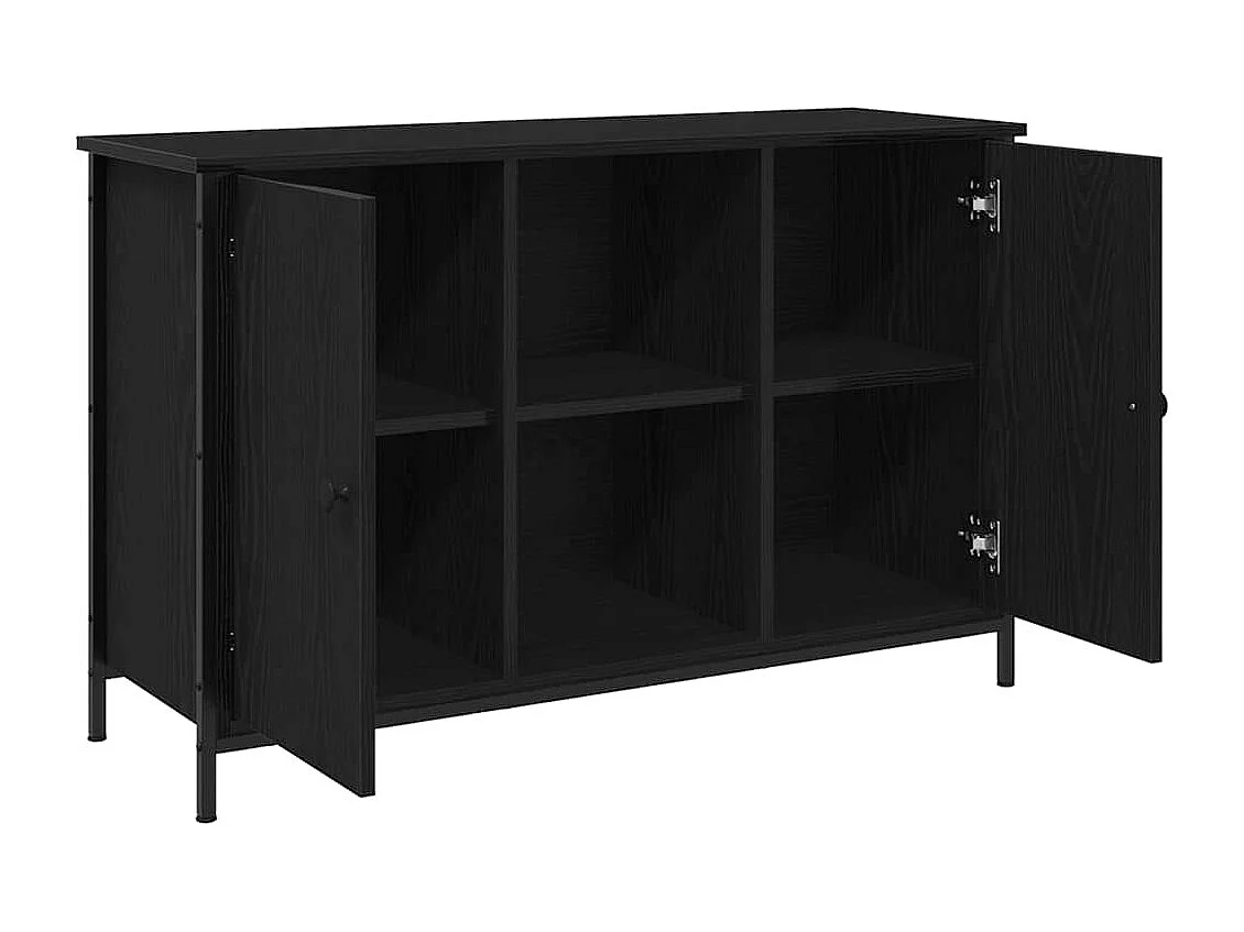 Meuble TV Chêne noir 101 x 35 x 65 cm Bois d'ingénierie