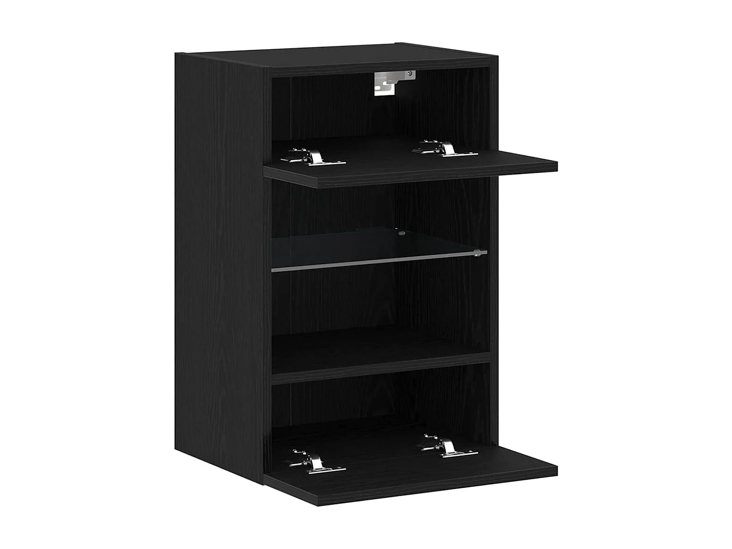 Meuble TV Noir 40 x 30 x 60,5 cm Bois d'ingénierie