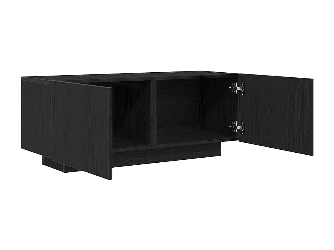 Gabinete para TV Carvalho preto 100 x 35 x 40 cm