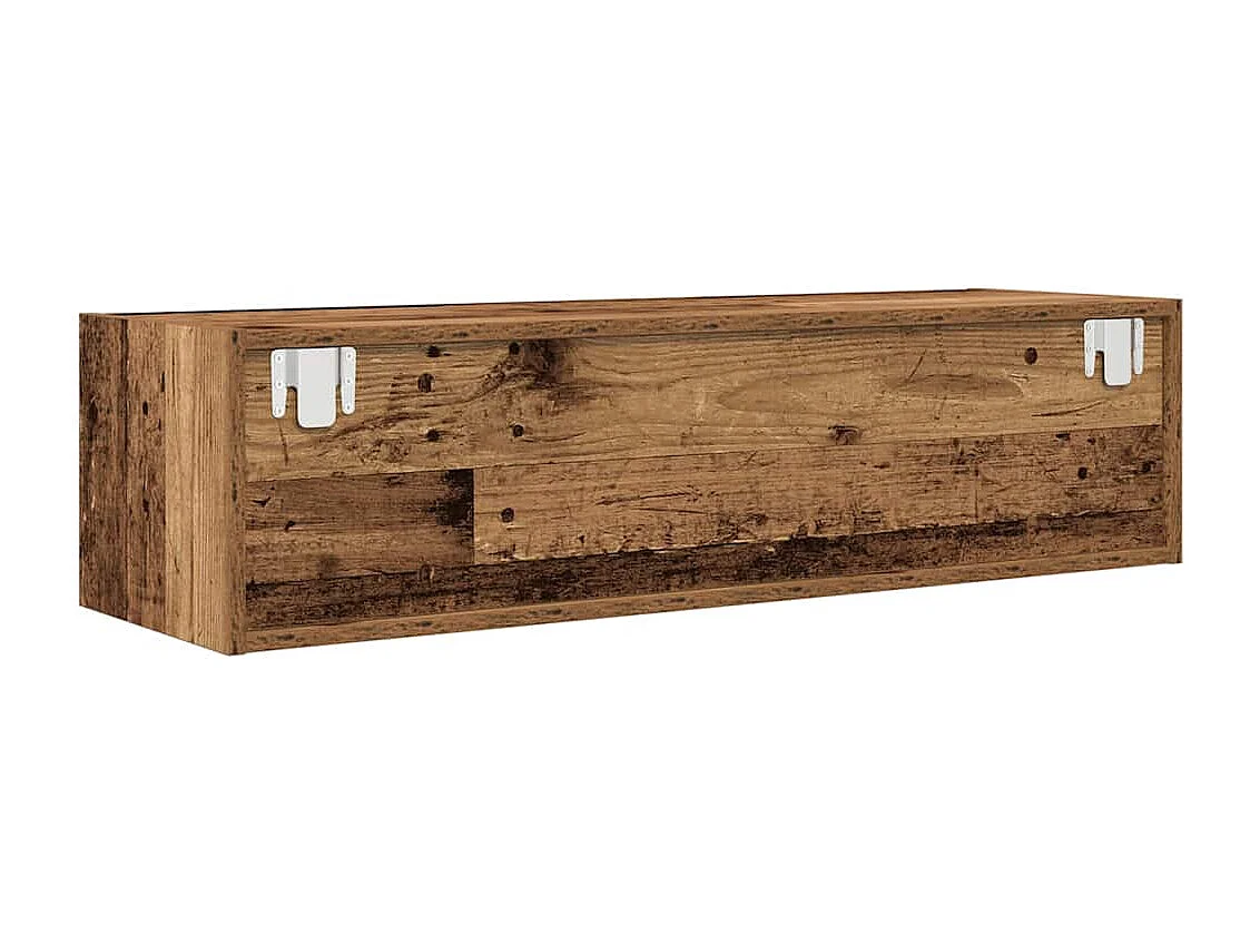 Meuble TV Bois ancien 100 x 31 x 25.5 cm Bois d'ingénierie