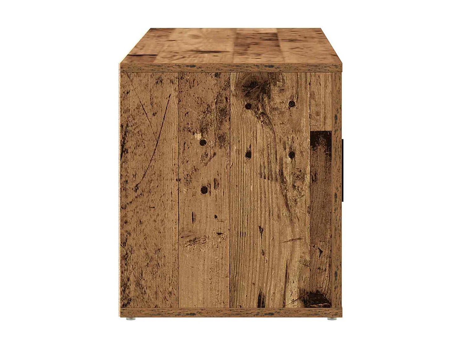 Meuble TV Bois ancien 100 x 35 x 40 cm Bois d'ingénierie