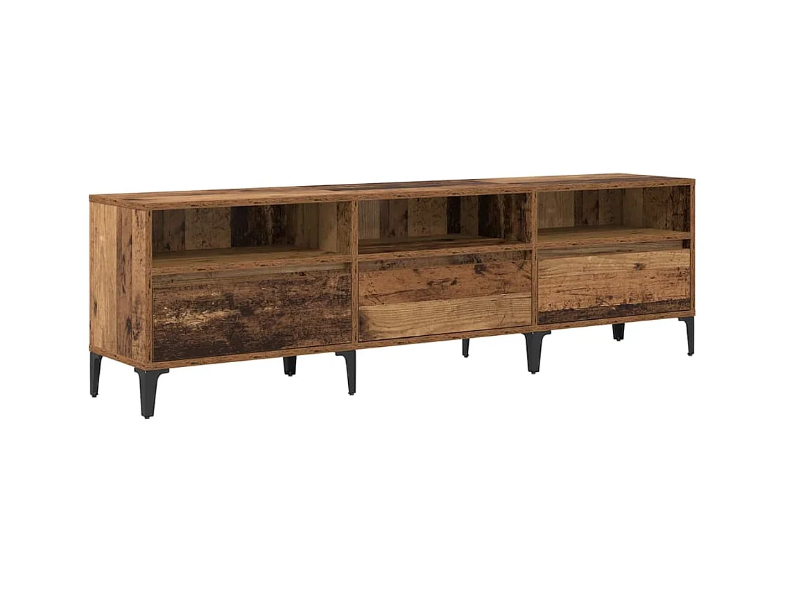 Meuble TV Bois ancien 150 x 30 x 44.5 cm Bois d'ingénierie