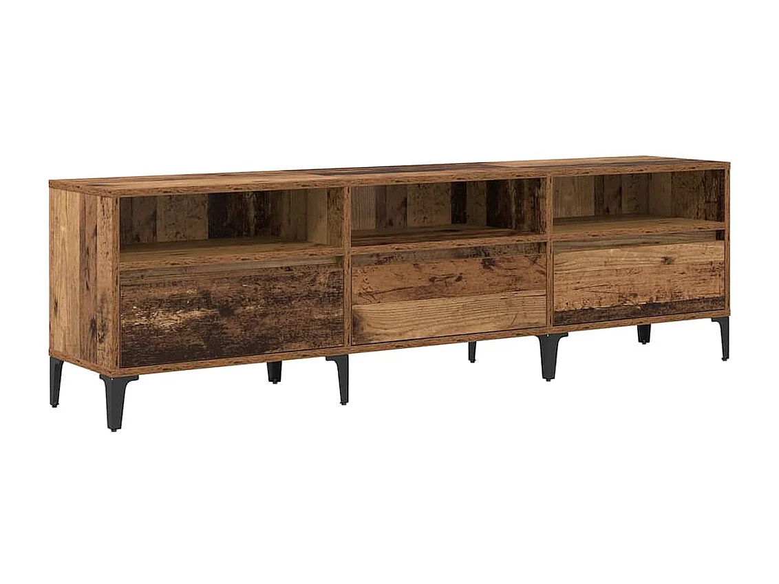 Meuble TV Bois ancien 150 x 30 x 44.5 cm Bois d'ingénierie