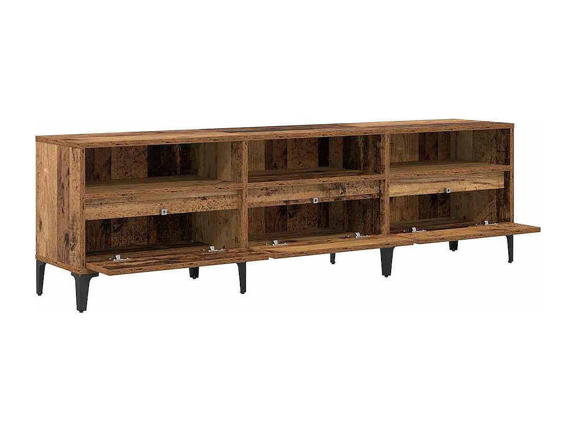 Meuble TV Bois ancien 150 x 30 x 44.5 cm Bois d'ingénierie