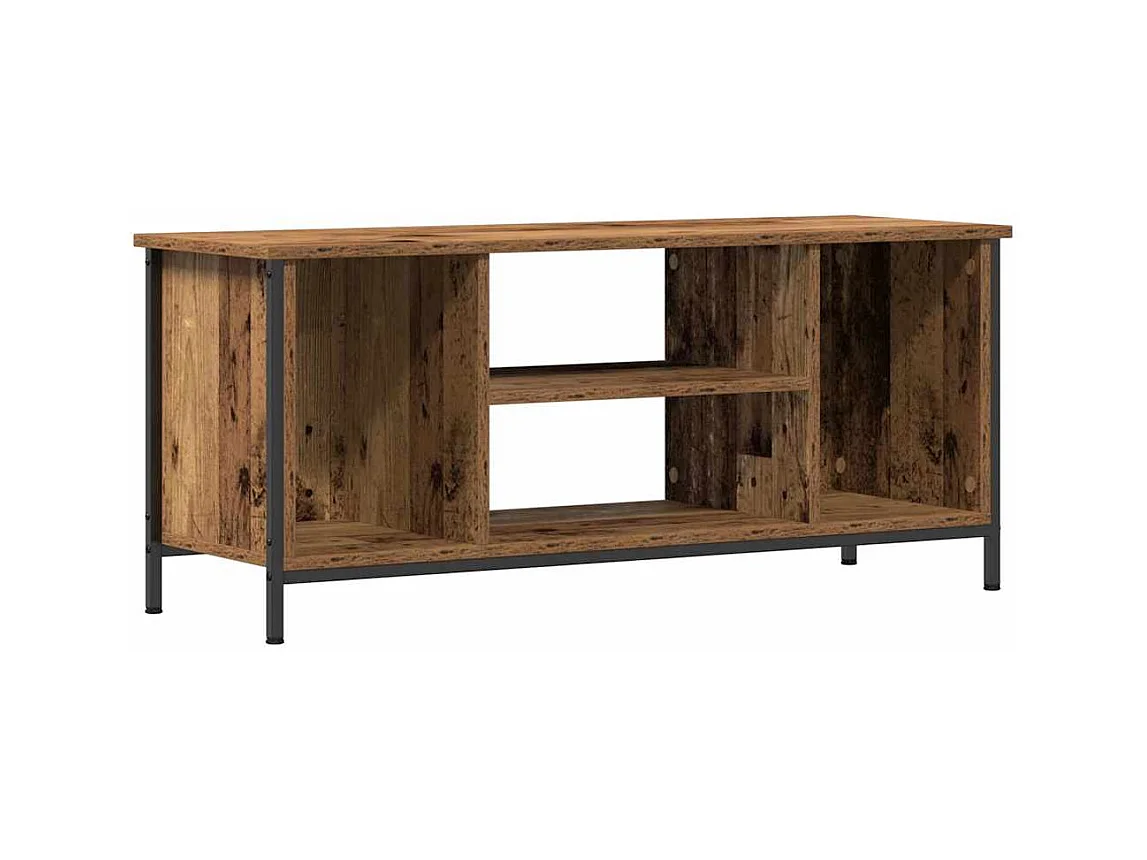 Meuble TV Bois ancien 102 x 35 x 45 cm Bois d'ingénierie