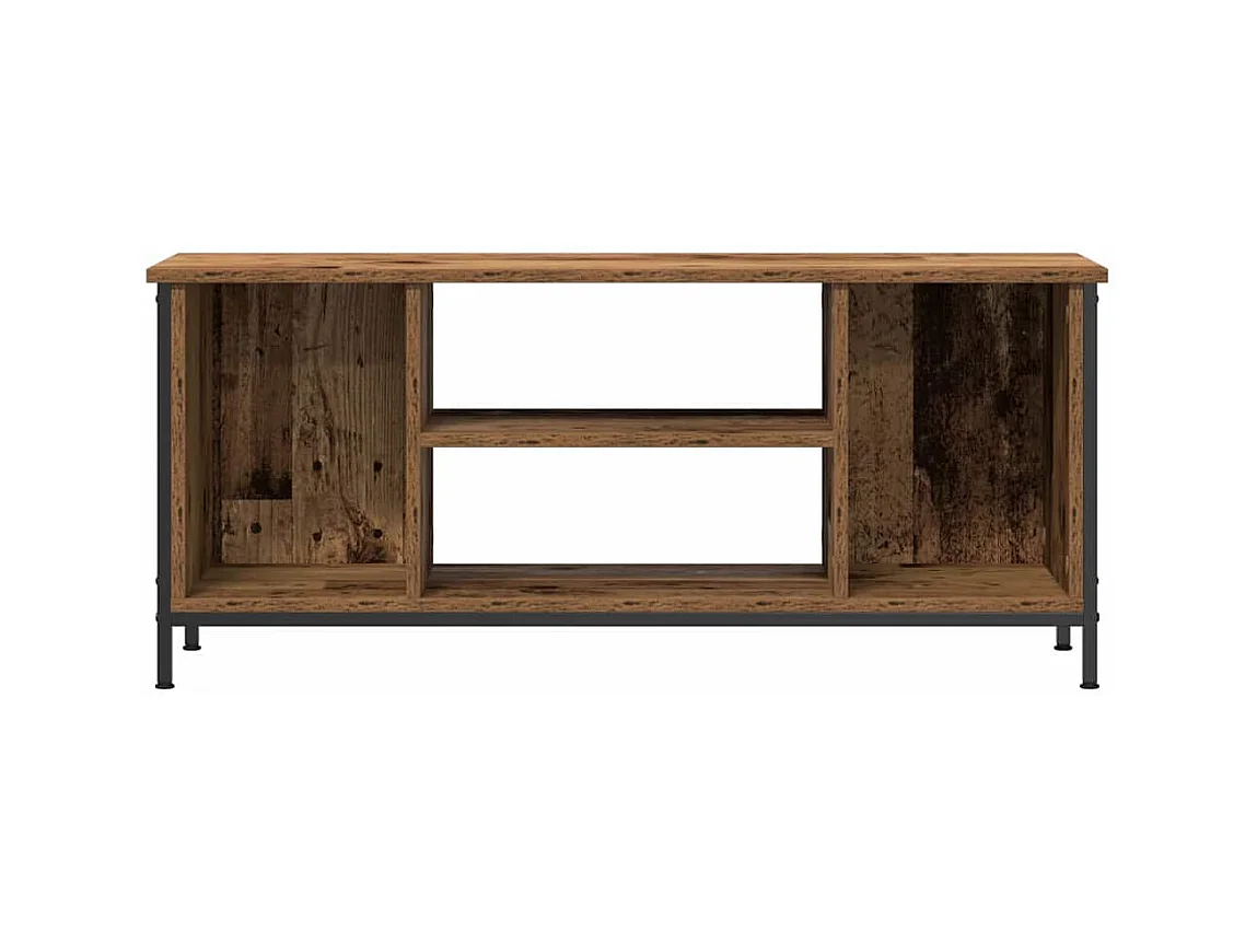 Meuble TV Bois ancien 102 x 35 x 45 cm Bois d'ingénierie