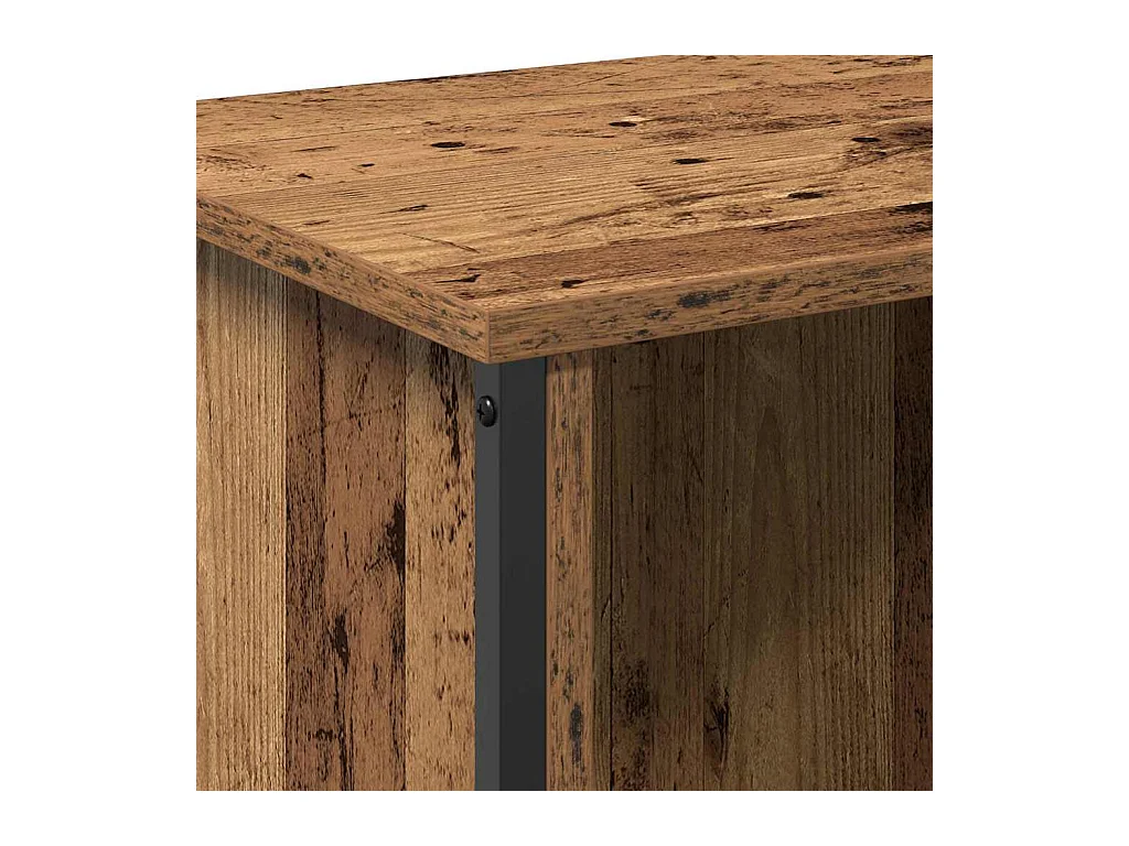 Meuble TV Bois ancien 102 x 35 x 45 cm Bois d'ingénierie