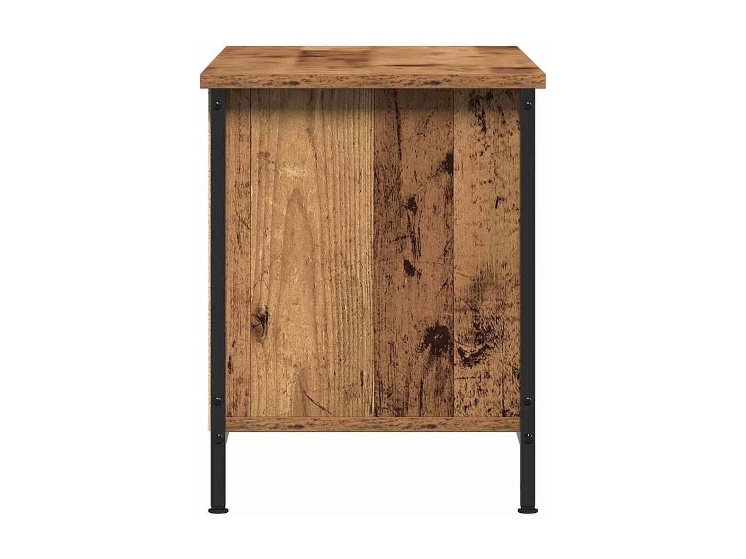 Meuble TV Bois ancien 102 x 35 x 45 cm Bois d'ingénierie