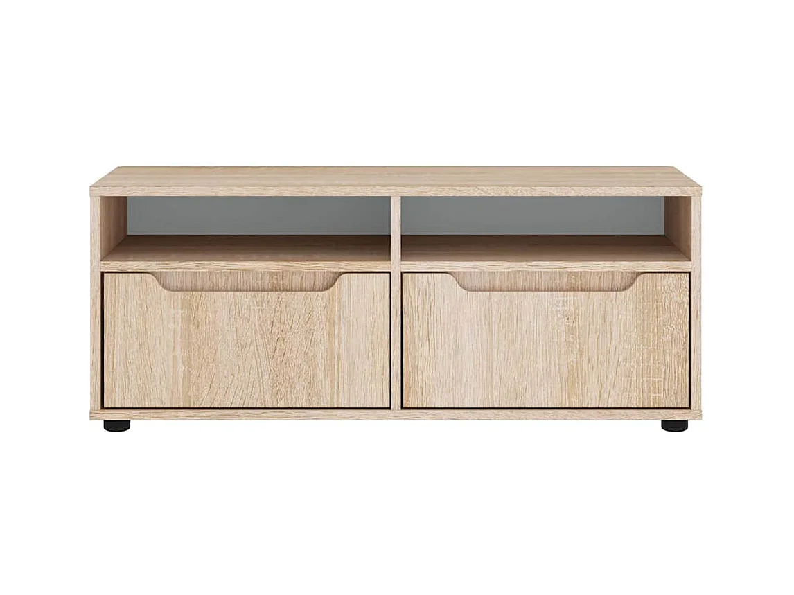 Meuble TV VISNES chêne sonoma 100x40x38 cm bois d'ingénierie