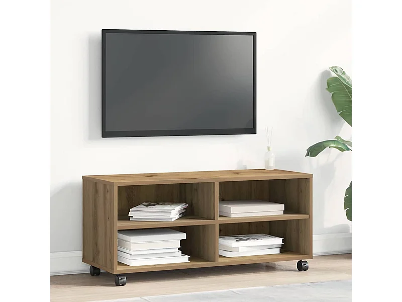 Meuble TV Marron 90 x 35 x 35 cm Bois d'ingénierie
