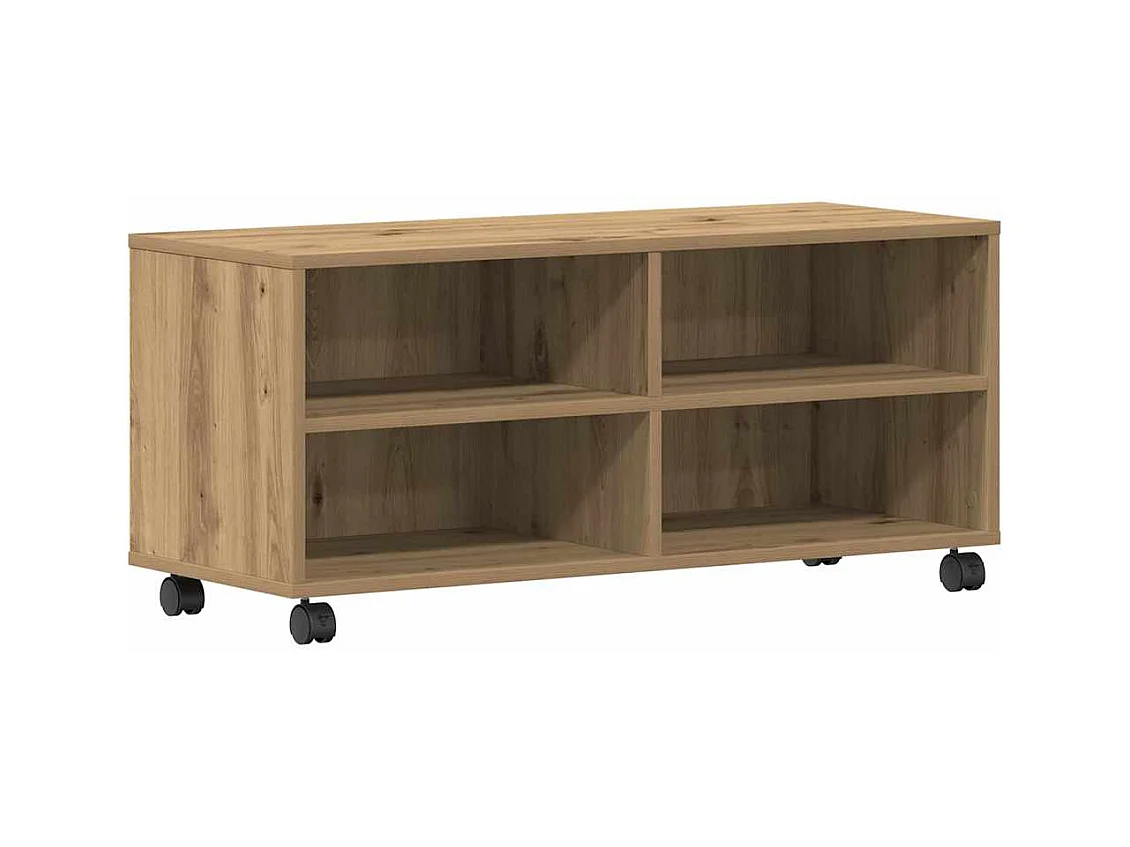 Meuble TV Marron 90 x 35 x 35 cm Bois d'ingénierie