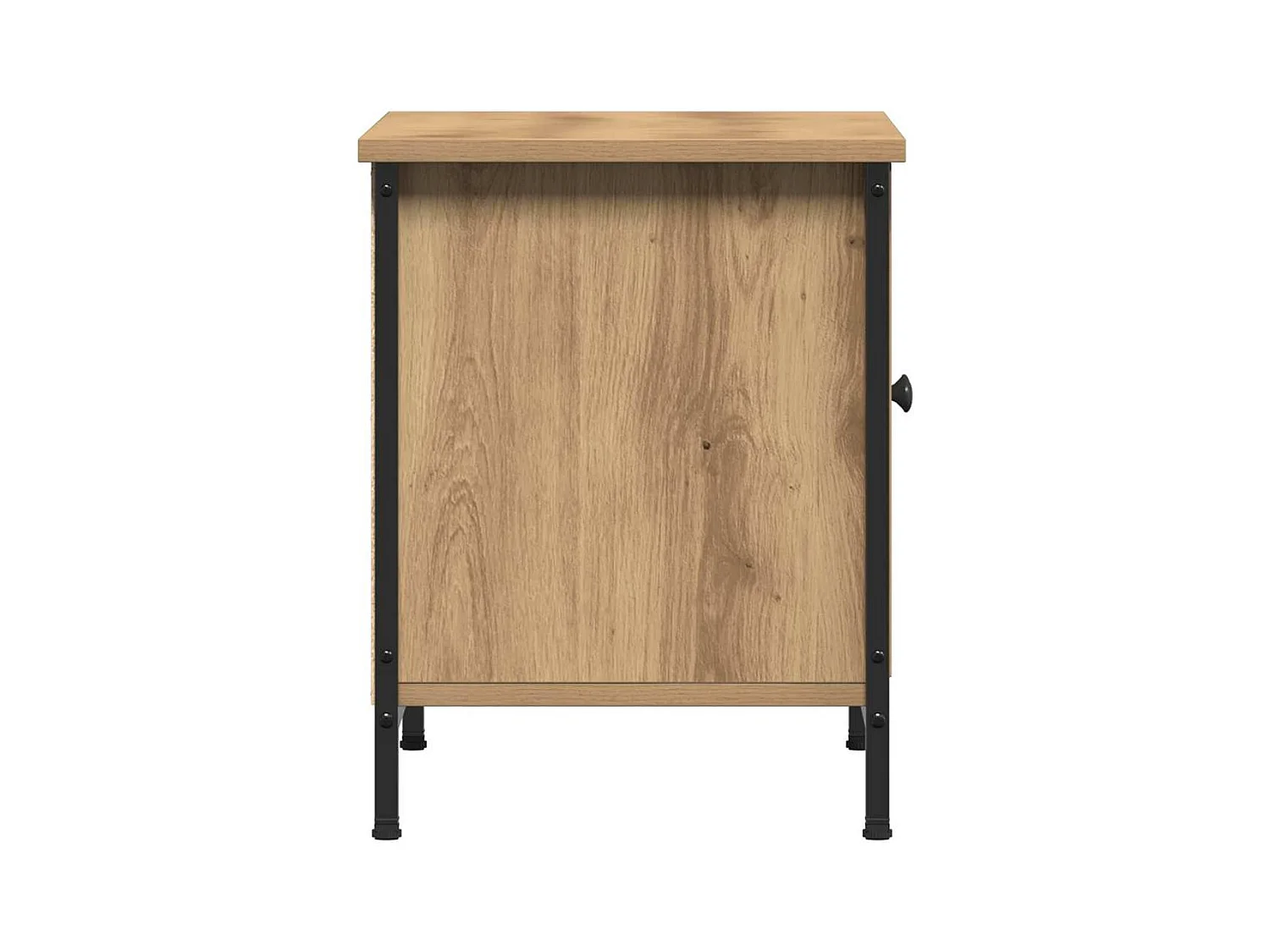 Meuble TV chêne artisanal 60 x 35 x 45 cm Bois d'ingénierie