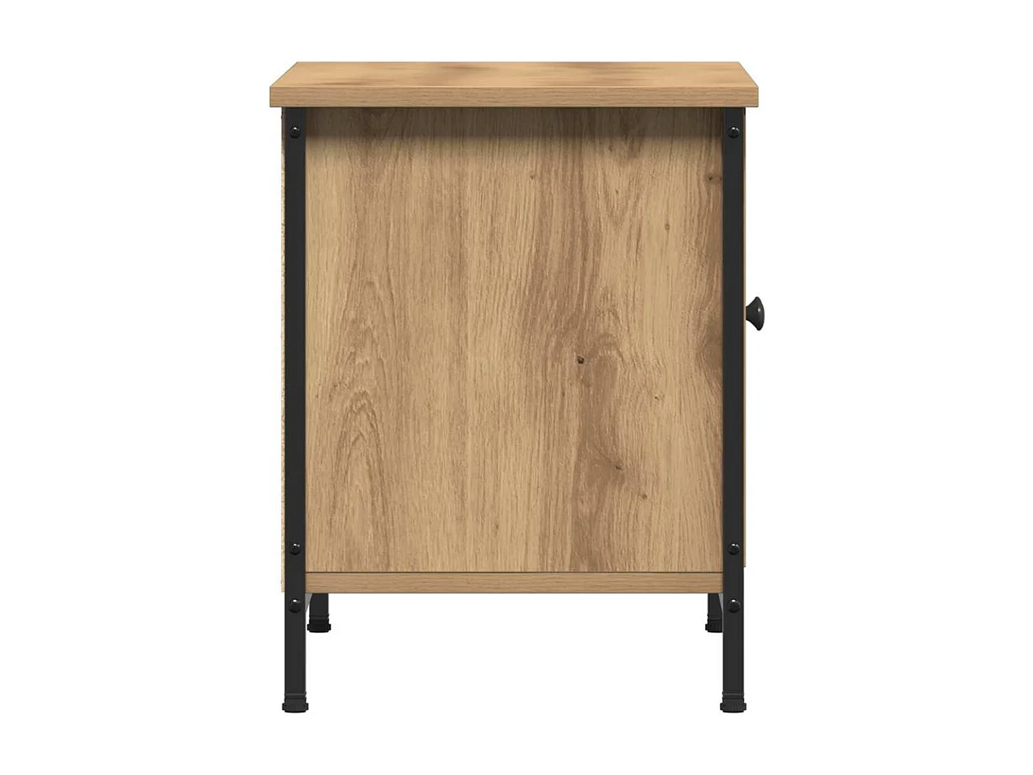 Meuble TV chêne artisanal 60 x 35 x 45 cm Bois d'ingénierie