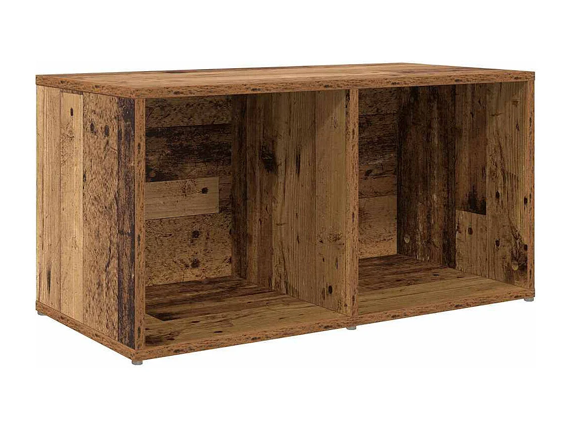 Meuble TV 3 pièces Marron 107 x 35 x 37 cm Bois d'ingénierie