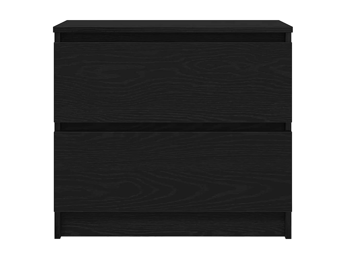 Meuble TV noir 60x35x54 cm bois d'ingénierie