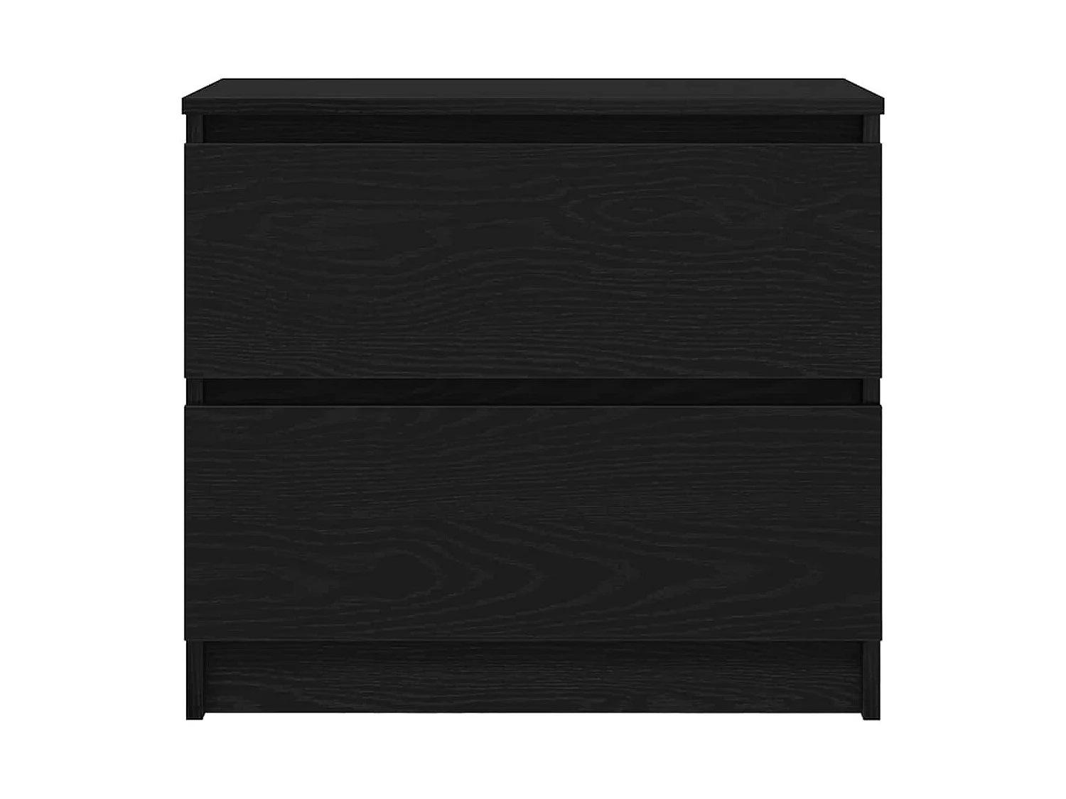 Meuble TV noir 60x35x54 cm bois d'ingénierie