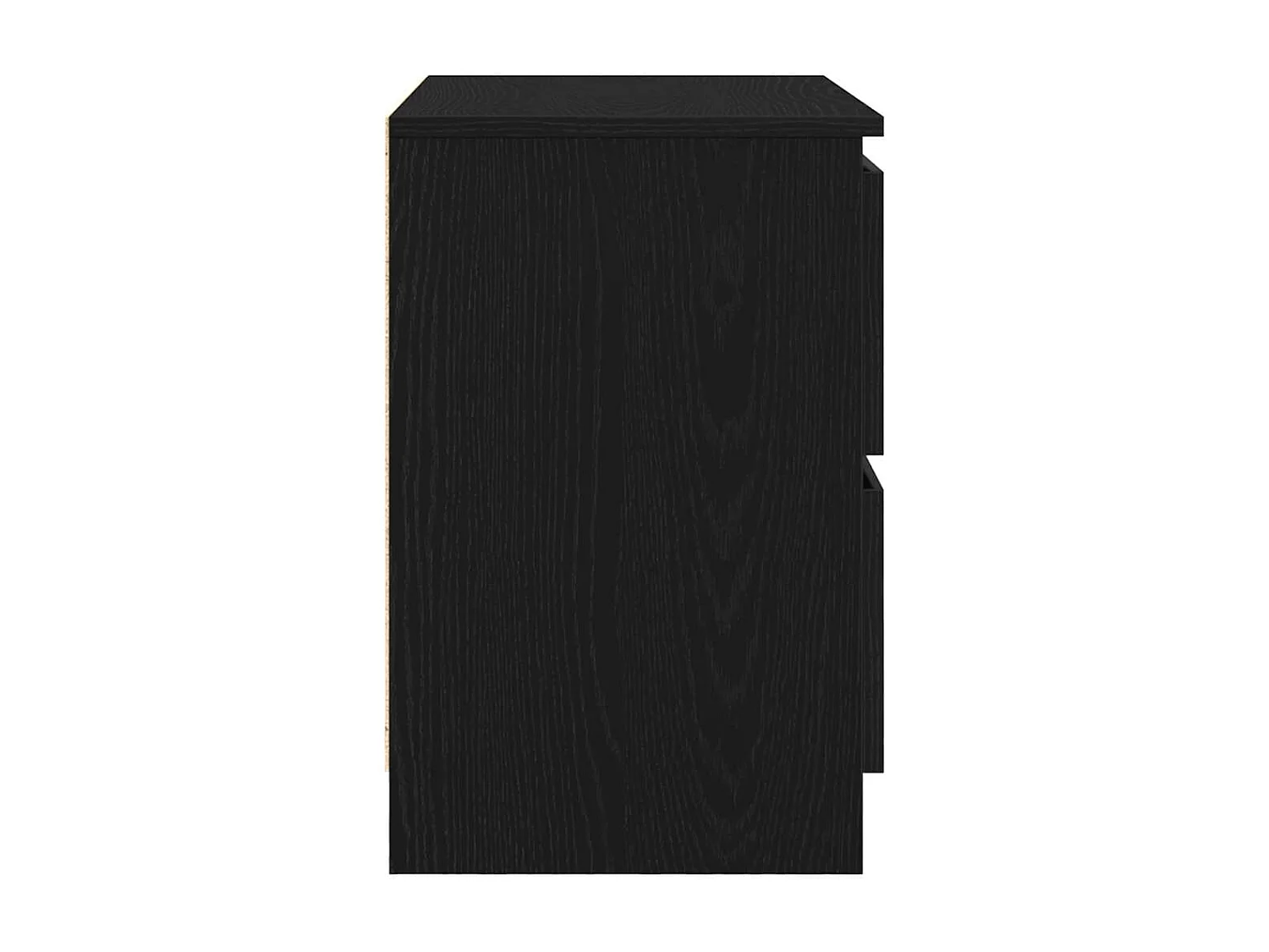 Meuble TV noir 60x35x54 cm bois d'ingénierie