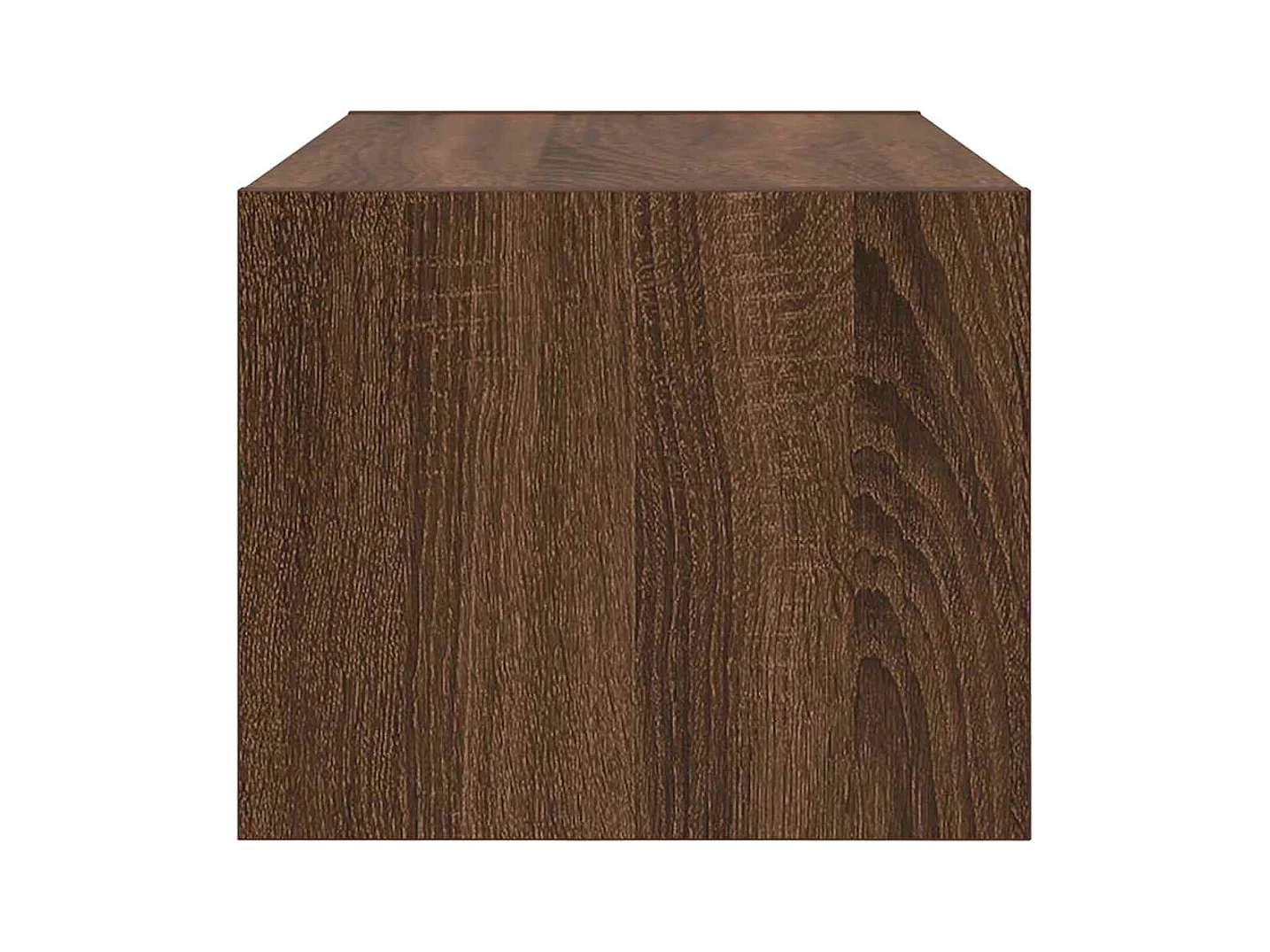Meuble TV chêne marron 60x31x25,5 cm bois d'ingénierie