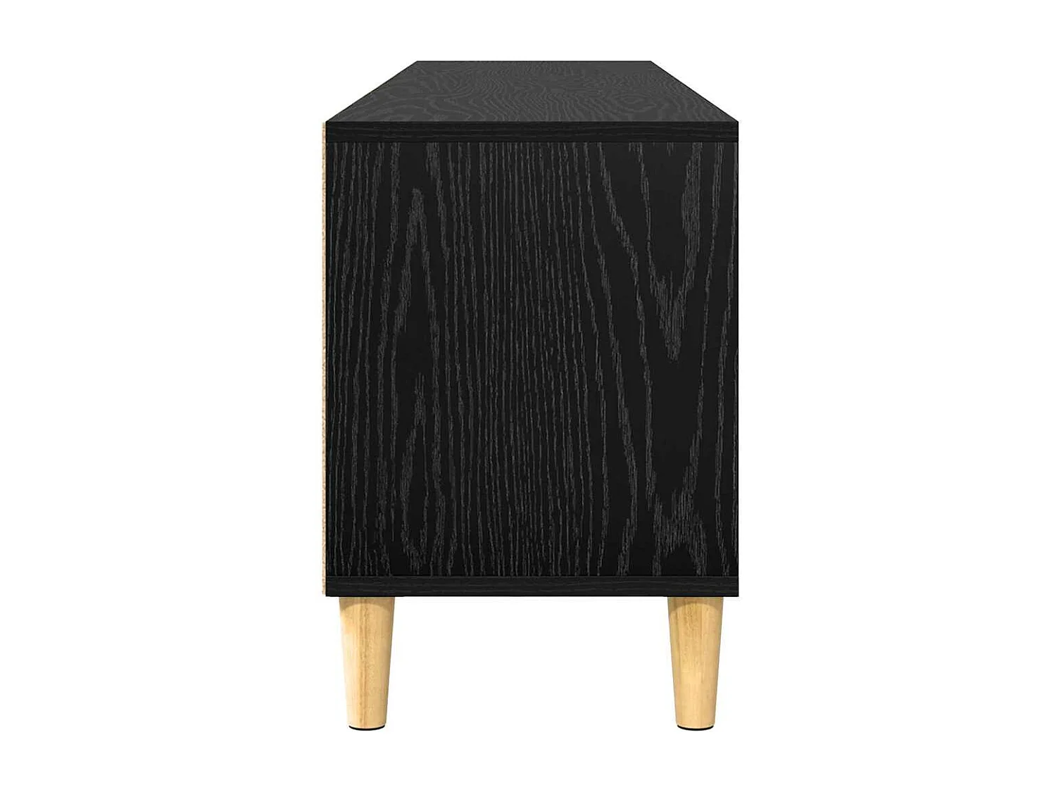 Meuble TV Chêne noir 150 x 30 x 45 cm Bois d'ingénierie