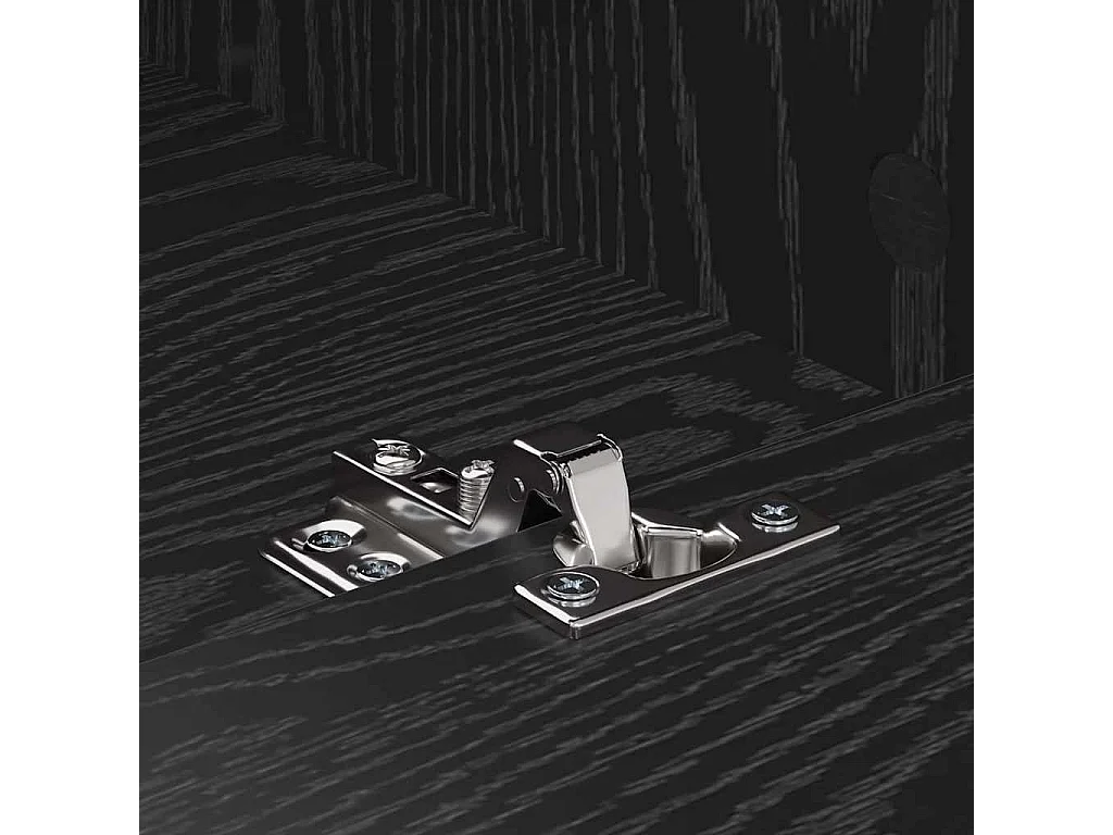 Meuble TV Chêne noir 150 x 30 x 45 cm Bois d'ingénierie