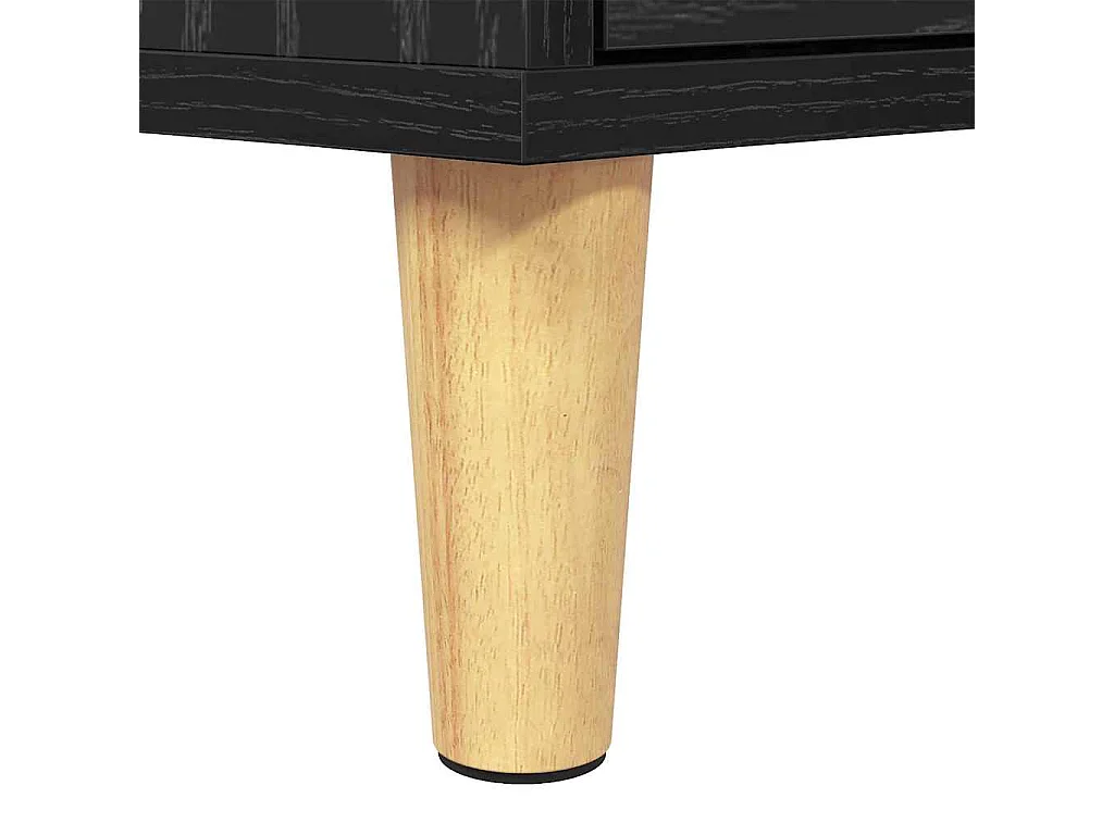 Meuble TV Chêne noir 150 x 30 x 45 cm Bois d'ingénierie