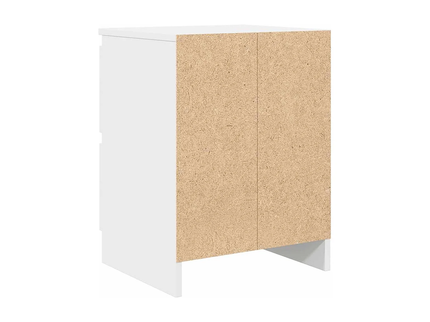 Meuble TV blanc 40x35x54 cm bois d'ingénierie