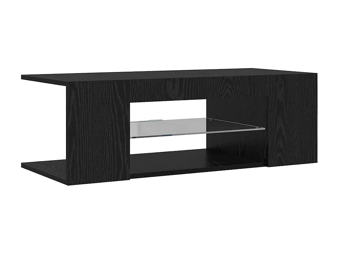 Gabinete para TV Preto 90 x 39 x 30 cm Madeira processada