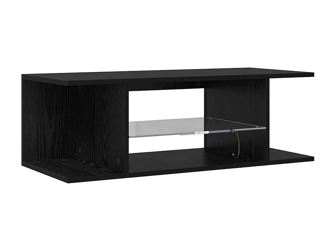 Gabinete para TV Preto 90 x 39 x 30 cm Madeira processada