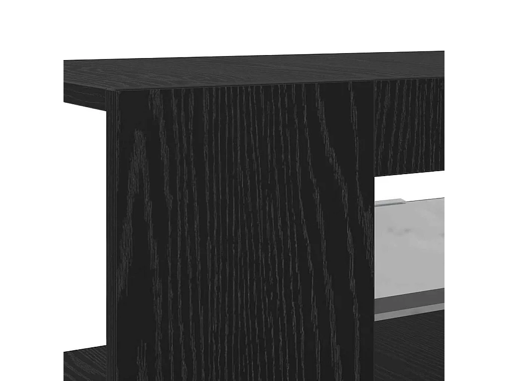 Gabinete para TV Preto 90 x 39 x 30 cm Madeira processada