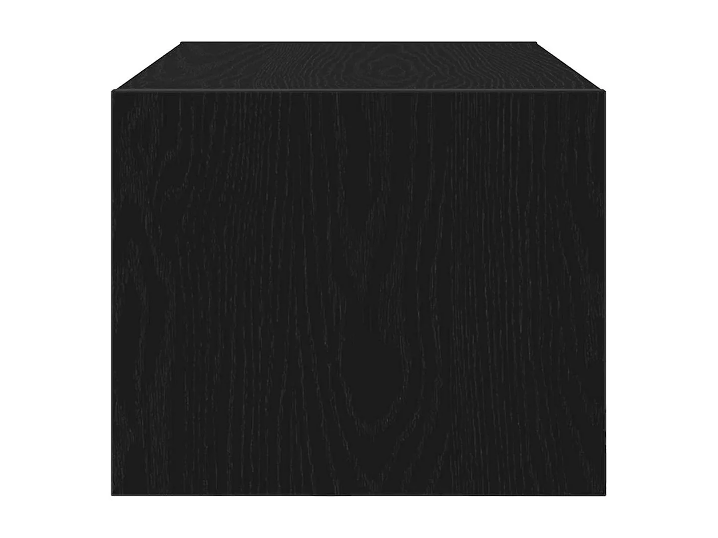 Meubles TV 2 pièces chêne noir 60x31x25,5 cm bois d'ingénierie