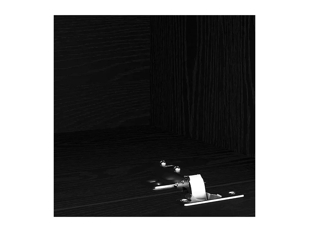 Meubles TV 3 pièces Chêne noir 290 x 36,5 x 40 cm