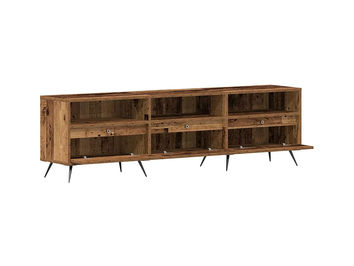 Meuble TV Bois ancien 150 x 30 x 44.5 cm Bois d'ingénierie